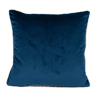 FULLSHIRE Bobble Velvet Cushion - Blue 43x43cm