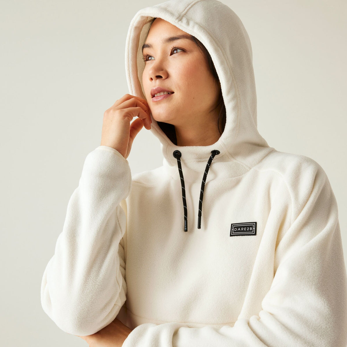 DARE 2B Women's Snowburst Fleece Hoodie - White