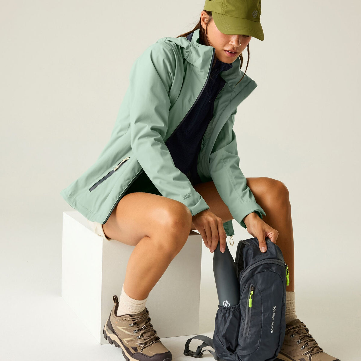 DARE 2B Women's Switch Up III Jacket - Glacier Green