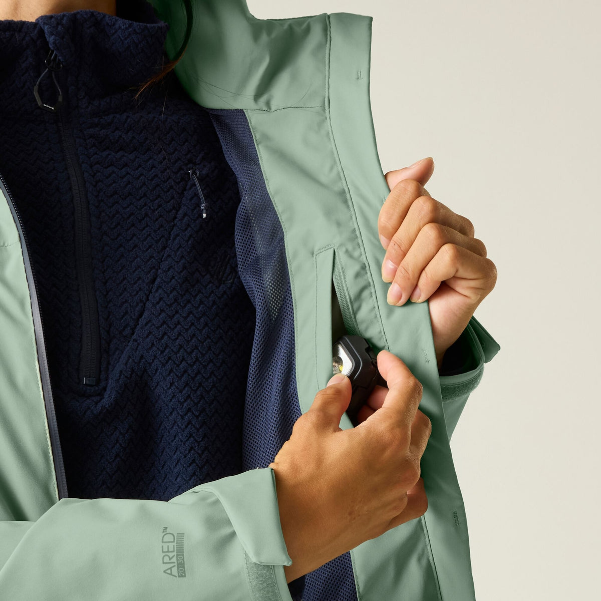 DARE 2B Women's Switch Up III Jacket - Glacier Green