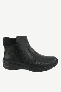 SOFTMODE Women's Daisy 2-Zip Boot - Black