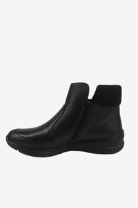 SOFTMODE Women's Daisy 2-Zip Boot - Black