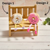 LANGS Ring Doughnut Shelf Sitter with Dangly Legs 14cm - 1Pc