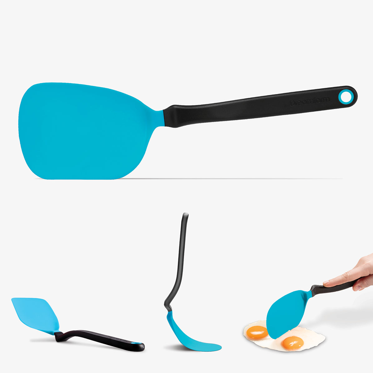 DREAMFARM Chopula - Chopping Sit Up Spatula - Blue