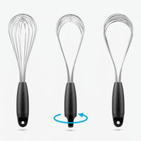 DREAMFARM Flisk - Fold Flat Balloon Whisk - Black
