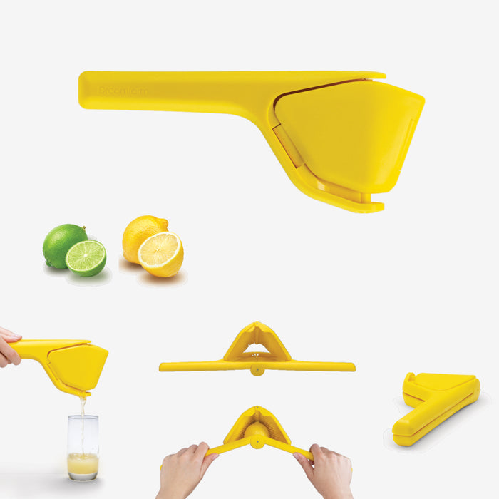 DREAMFARM Fluicer - Fold Flat Easy Juicer - Lemon
