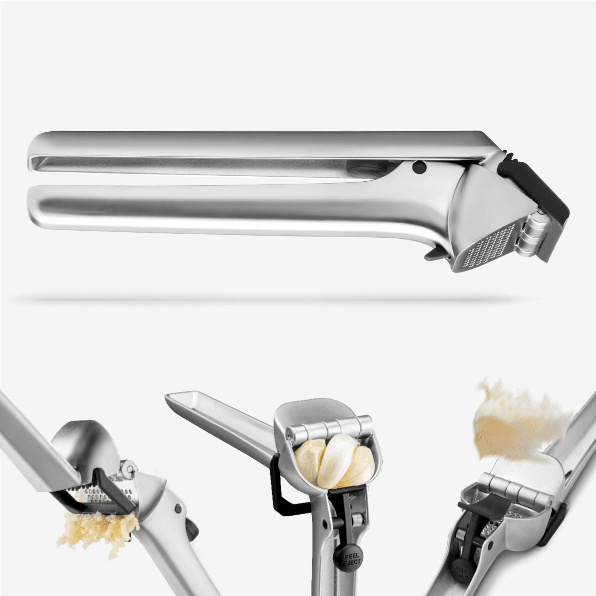 DREAMFARM Garject - Garlic Press Scrape Eject