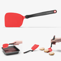 DREAMFARM Mini Chopula - Chopping Sit Up Spatula - Red