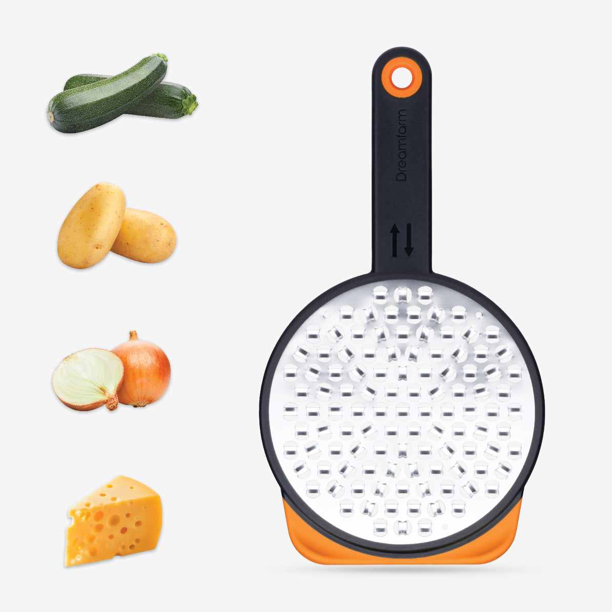 DREAMFARM Ograte - Two Sided Speed Grater