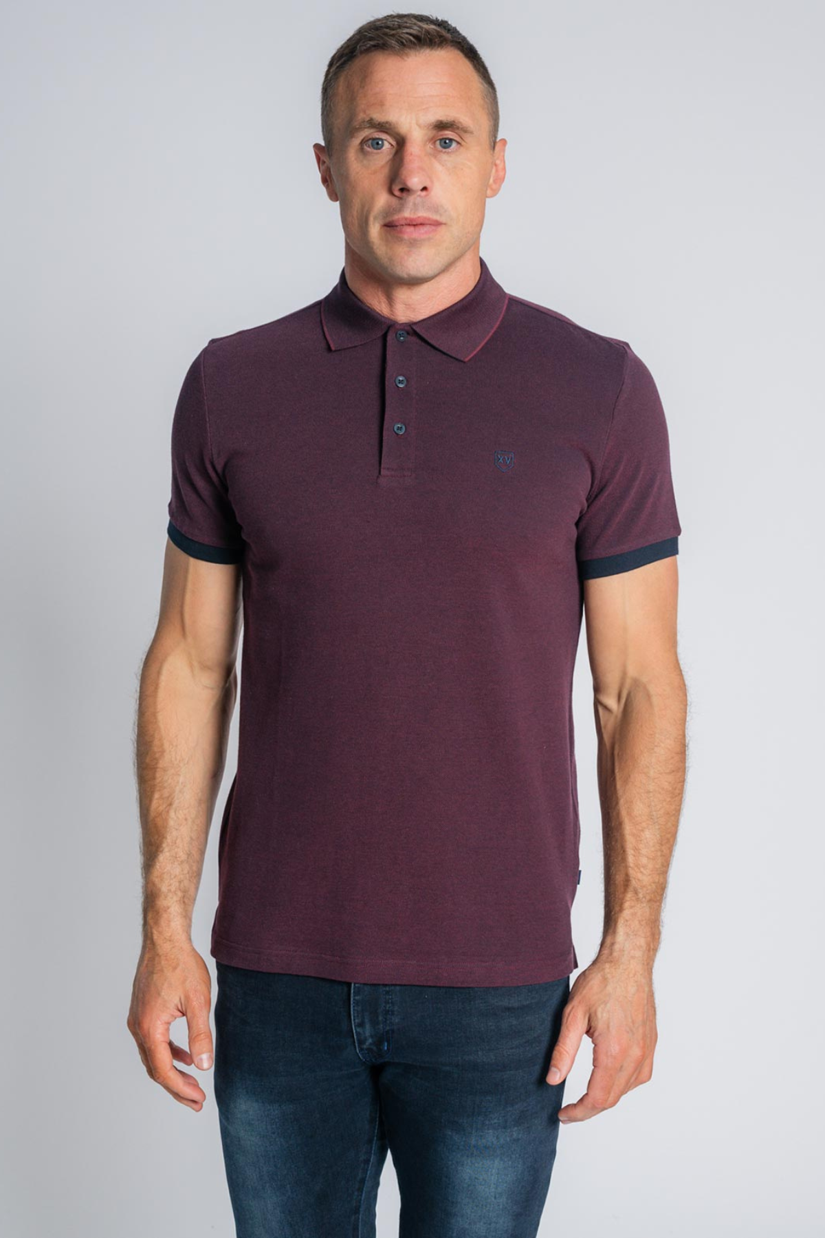 XV KINGS by Tommy Bowe Drovers Polo - Plum