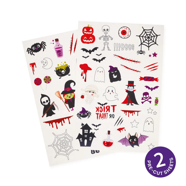 LEGAMI Halloween Temporary Glow in the Dark Tattoos 50pcs