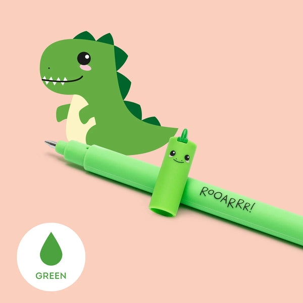LEGAMI Rooarrr! Dino Erasable Gel Pen - Erasable Pen