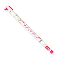 LEGAMI "Believe In Magic" Unicorn Erasable Pen - Pink