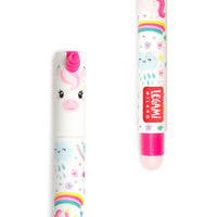 LEGAMI "Believe In Magic" Unicorn Erasable Pen - Pink