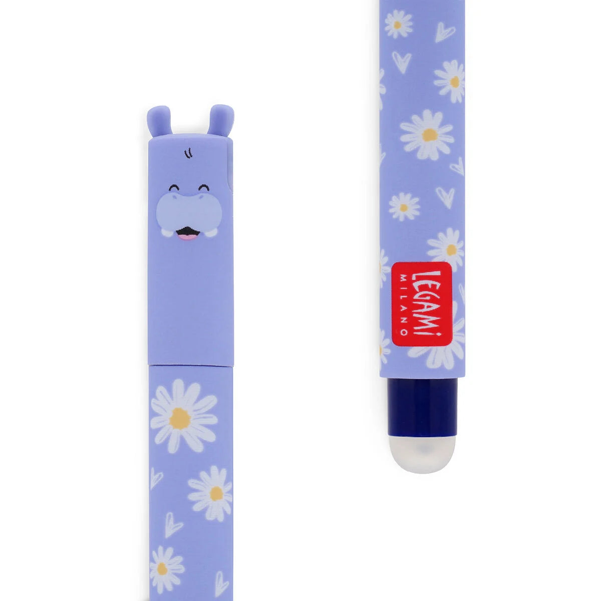 LEGAMI Hip Hippo Hooray! Hippo Erasable Pen - Blue