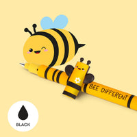 LEGAMI "Bee Different" Bee Erasable Pen - Black