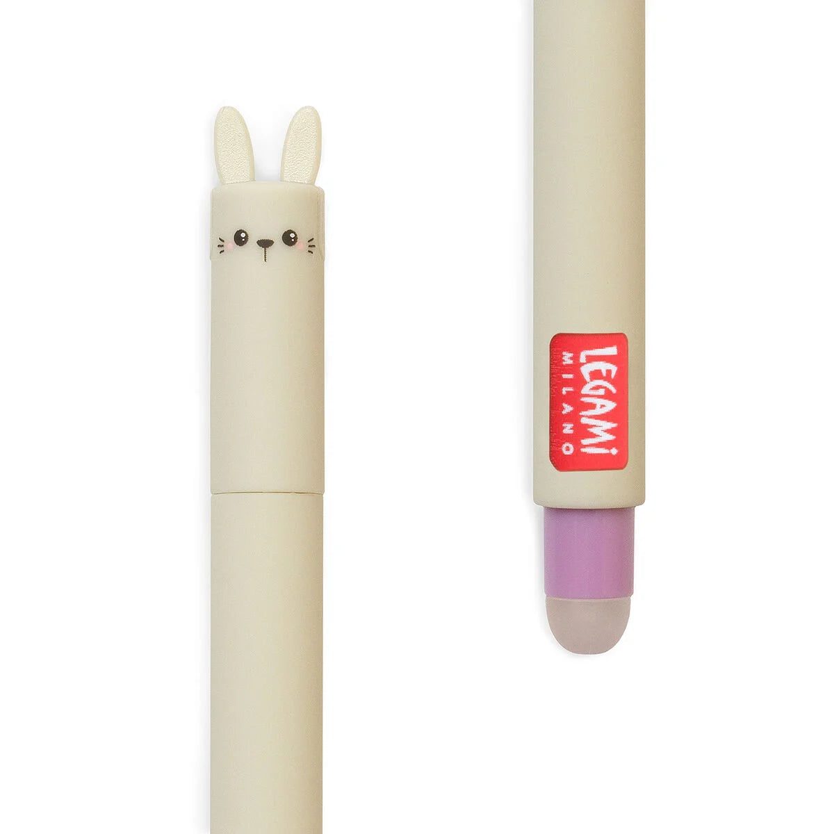 LEGAMI Don't Worry Be Hoppy Bunny Erasable Pen - Purple