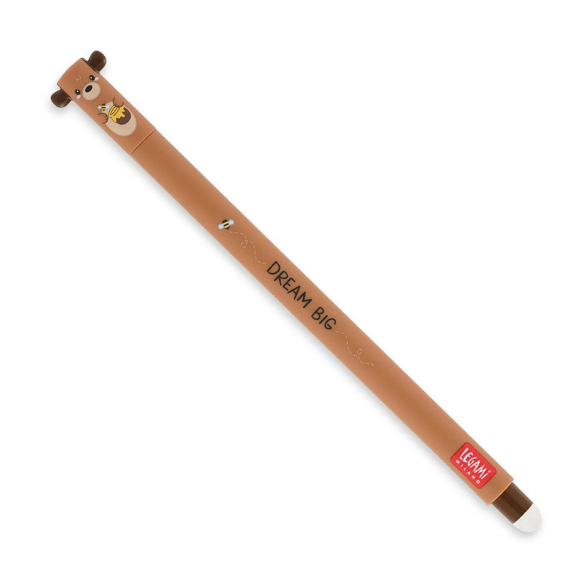 LEGAMI Dream Big Teddy Bear Erasable Pen - Red