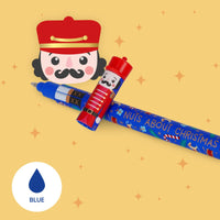 LEGAMI Set of 3 Erasable Christmas Gel Pens - The Nutcracker