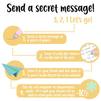 LEGAMI Set of 3 Erasable Christmas Gel Pens - The Nutcracker