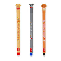 LEGAMI Set of Three Erasable Pens - Fur-ever Friends