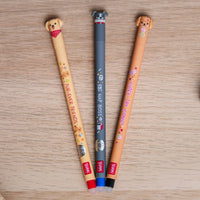 LEGAMI Set of Three Erasable Pens - Fur-ever Friends