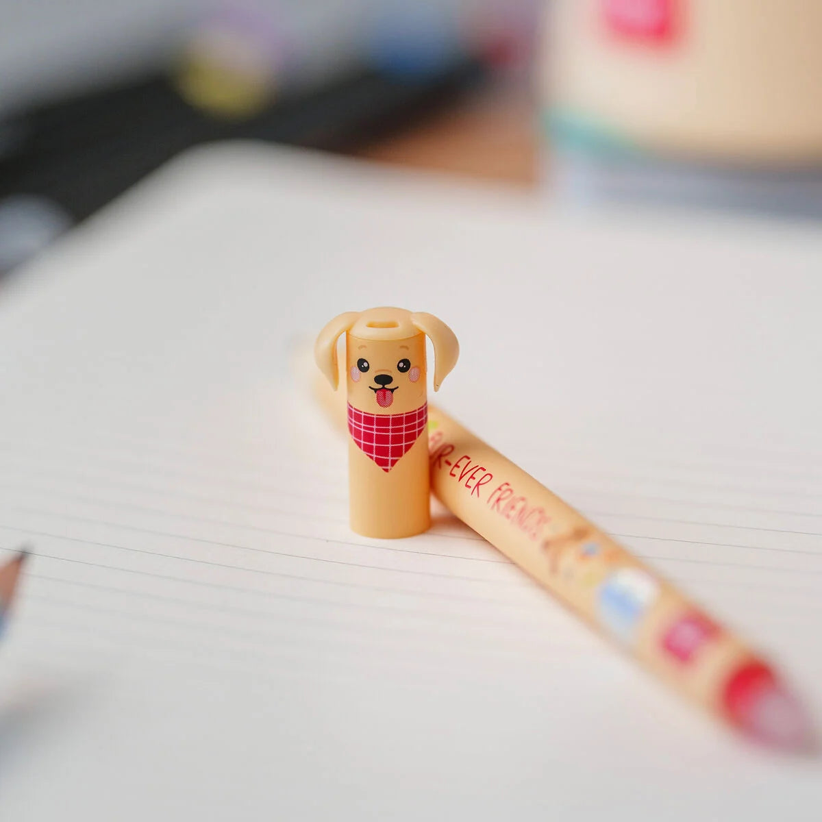 LEGAMI Set of Three Erasable Pens - Fur-ever Friends