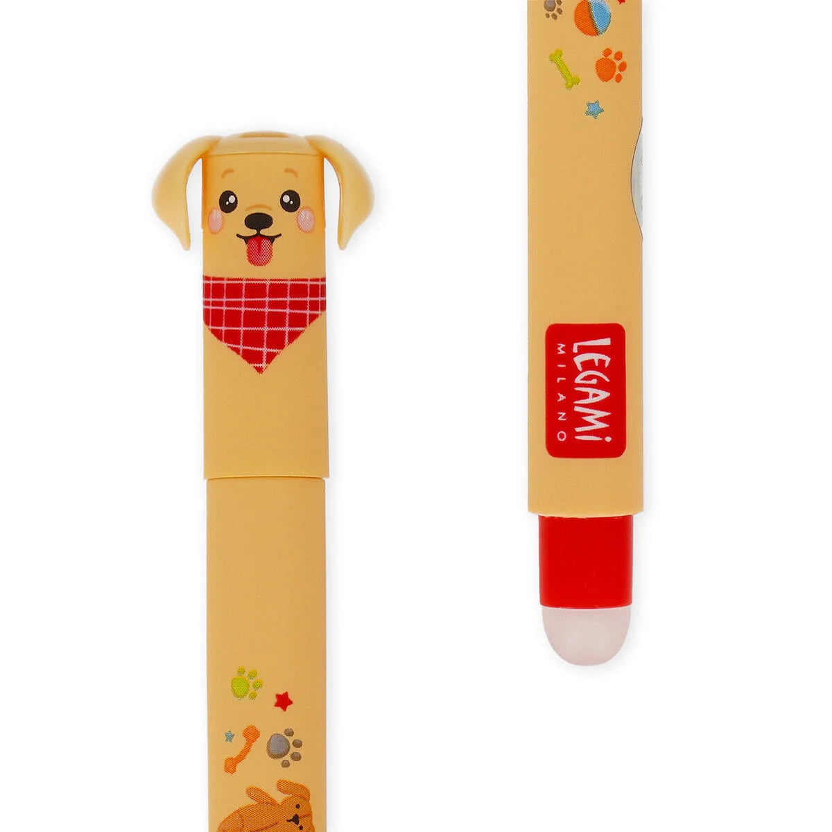 LEGAMI Set of Three Erasable Pens - Fur-ever Friends