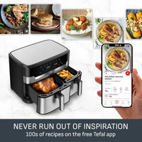 TEFAL 11L Easy Fry Dual XXL Air Fryer | EY942DG1