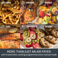 TEFAL 11L Easy Fry Dual XXL Air Fryer | EY942DG1