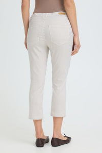 FRANSA Ena Tessa Cropped Striped Pants