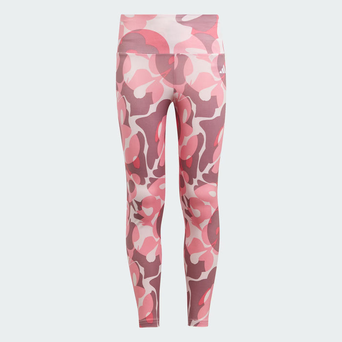 ADIDAS Essentials Aeroready 7/8 Girl's Leggings - Pink