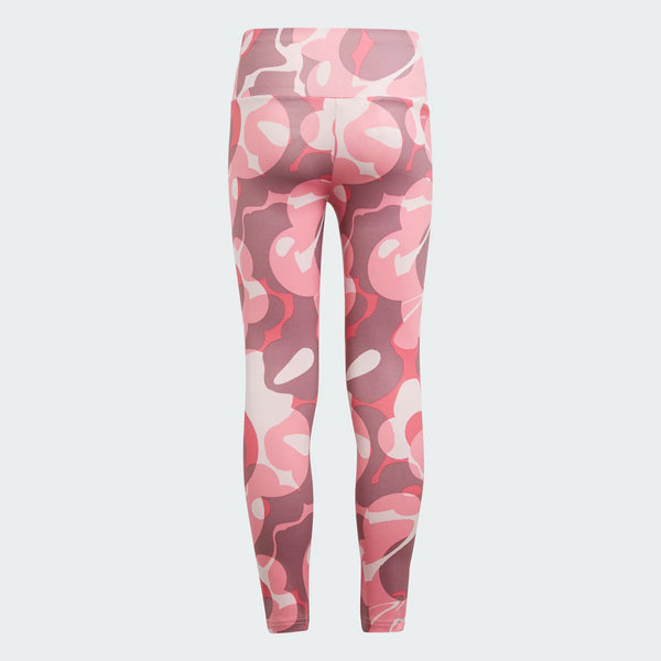 ADIDAS Essentials Aeroready 7/8 Girl's Leggings - Pink