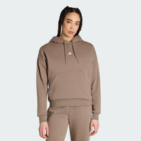 ADIDAS Essentials Small Logo Feel Cozy Hoodie - Tan