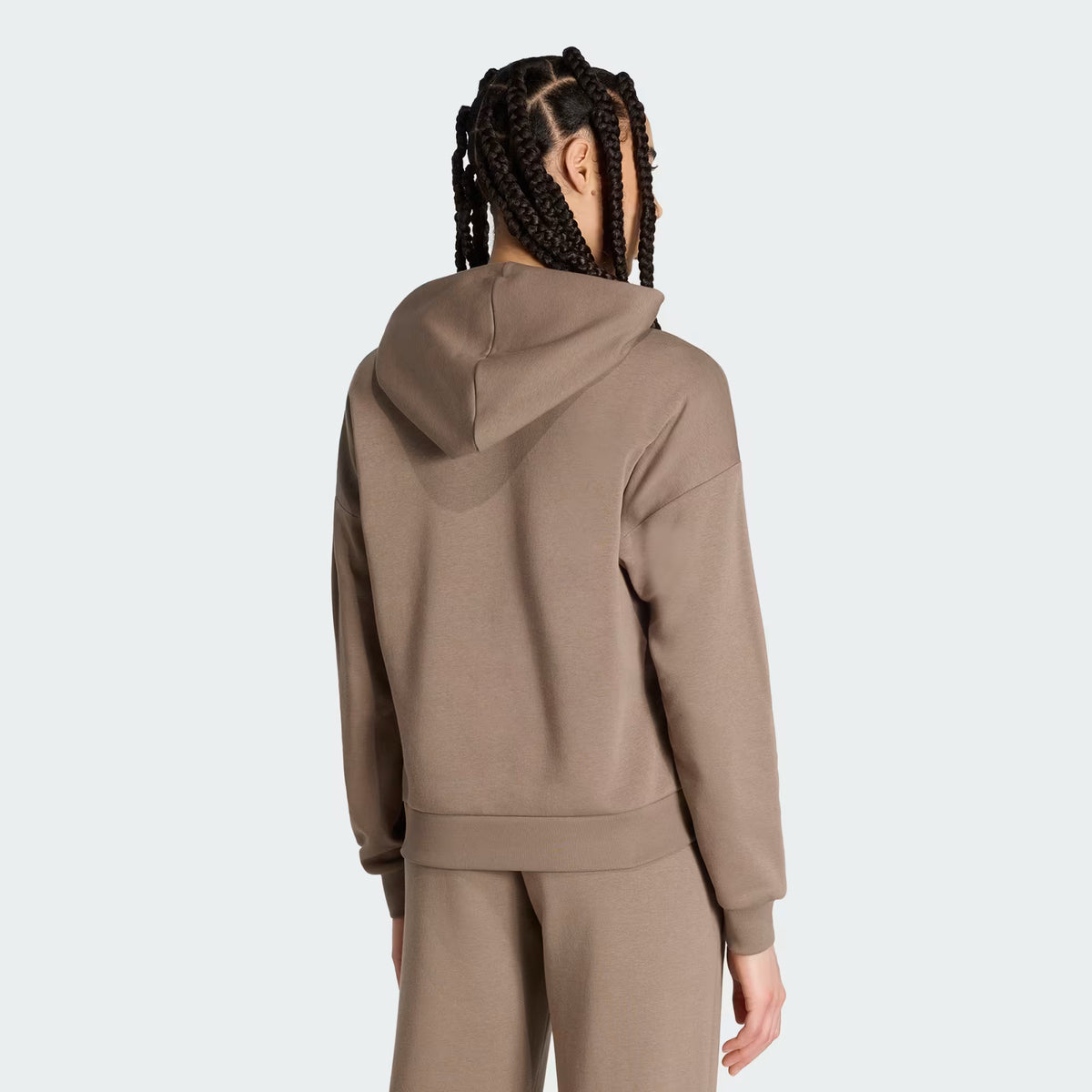 ADIDAS Essentials Small Logo Feel Cozy Hoodie - Tan