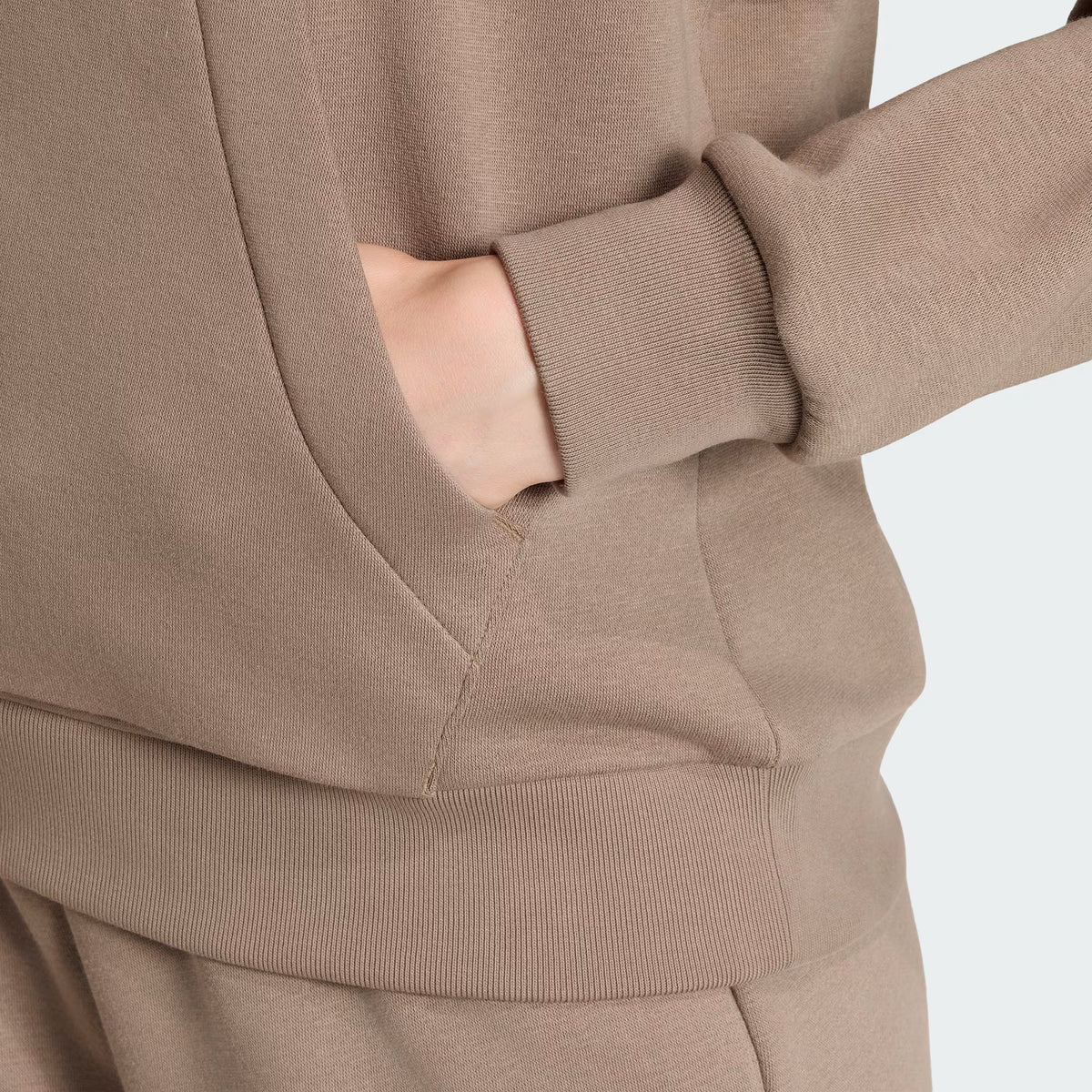ADIDAS Essentials Small Logo Feel Cozy Hoodie - Tan