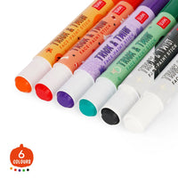 LEGAMI Halloween Set of Six Face-Paint Sticks - Trick & Twist