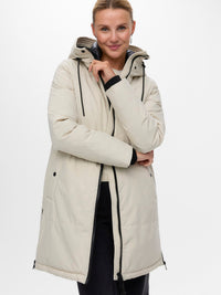 VERO MODA Montreal Down Coat - Oatmeal