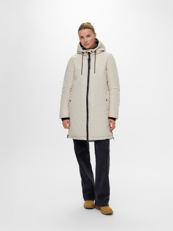 VERO MODA Montreal Down Coat - Oatmeal