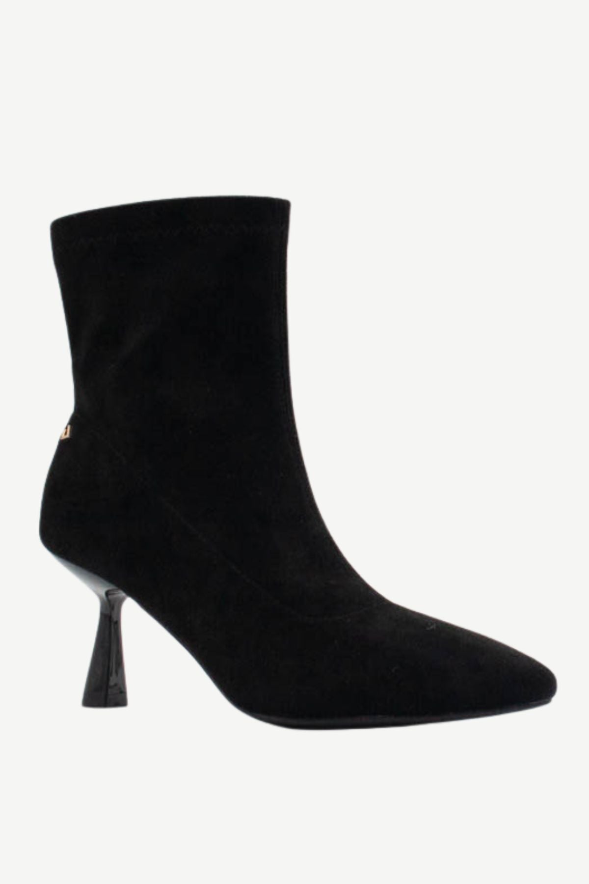 UNA HEALY A Fire Love Pointed Toe Heeled Ankle Boots – Black
