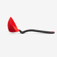 DREAMFARM Fladle - Fold Flat Scraping Ladle - Red
