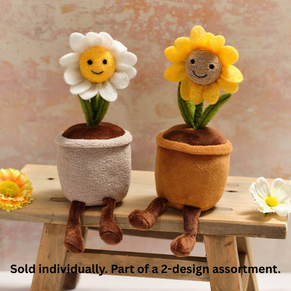 LANGS Daisy or Sunflower Shelf Sitter 21cm - 1Pc
