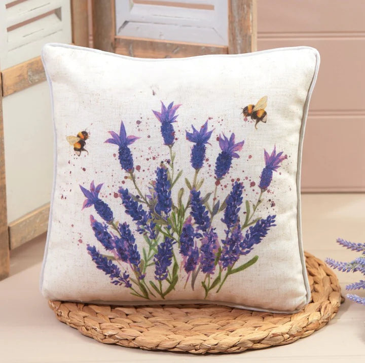LANGS : Lavender Bee Cushion
