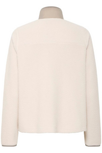 FRANSA Mable Fleece Jacket - Cream
