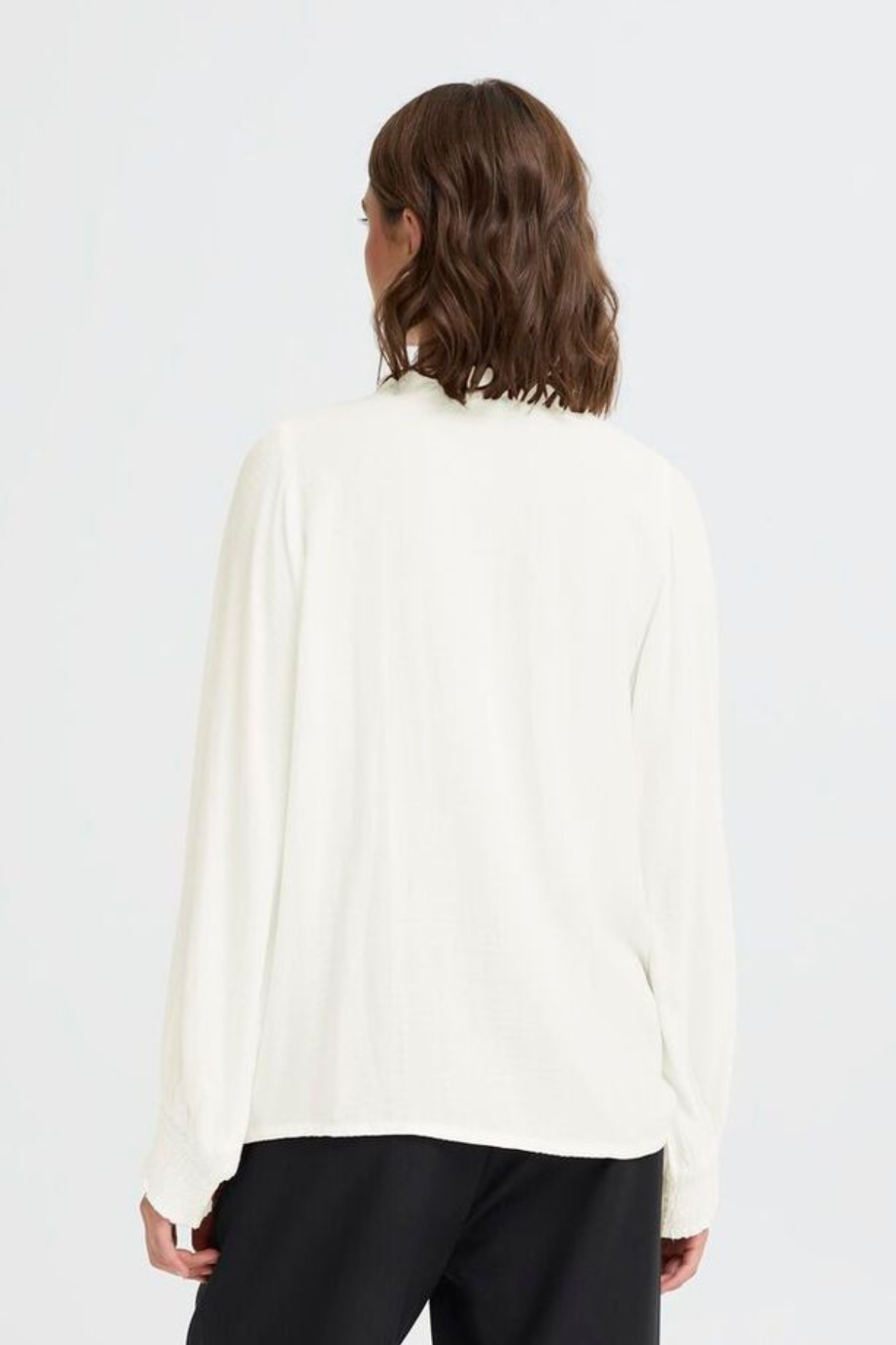 FRANSA Hida Lace Blouse - White