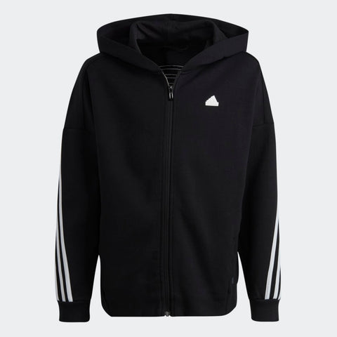 ADIDAS : Future Icons 3-Stripes Full-Zip Hooded Track Top