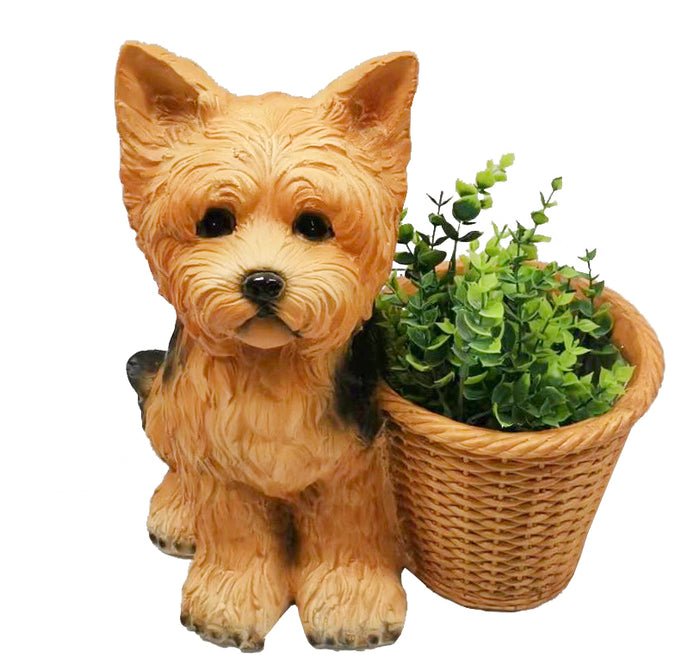 WGP Yorkshire Terrier Planter 30x25cm