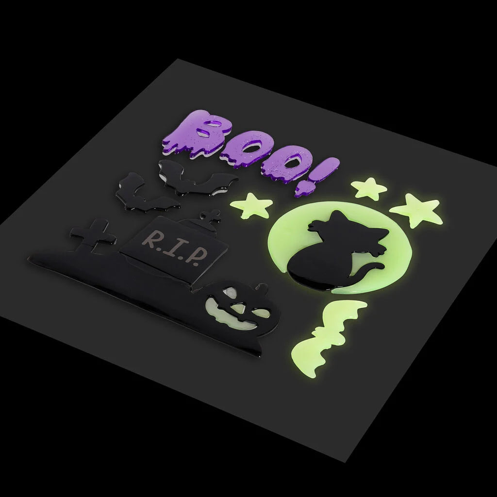 LEGAMI Halloween Set of Gel Window Stickers - Windo-Glow