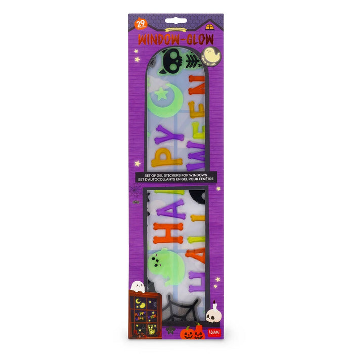 LEGAMI Halloween Set of Gel Window Stickers - Windo-Glow