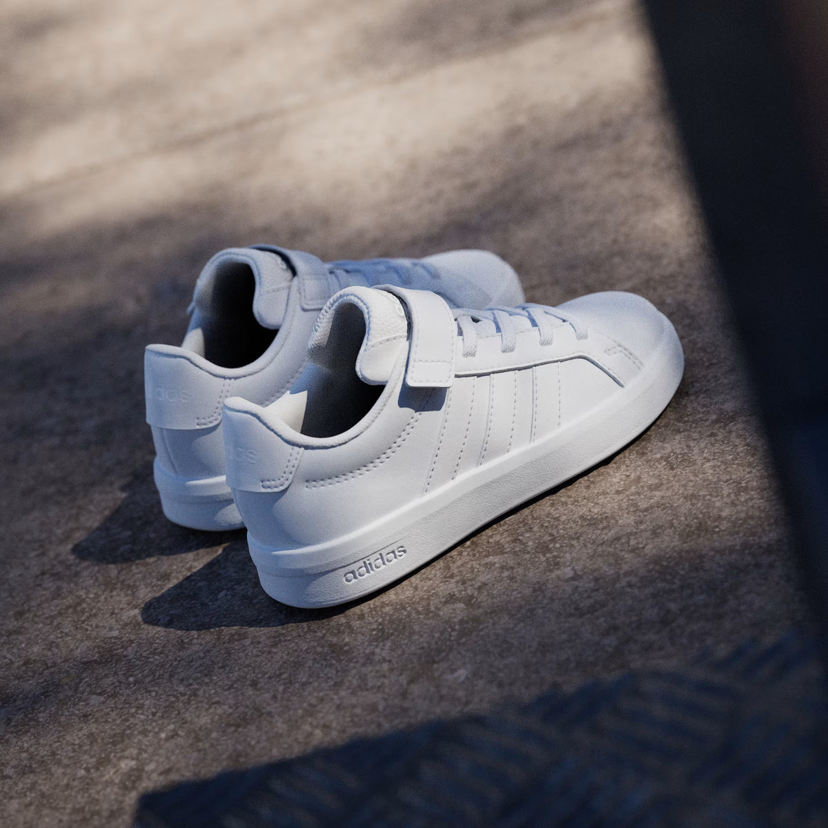 ADIDAS Kids' Grand Court 3.0 Shoes - White| HP3532